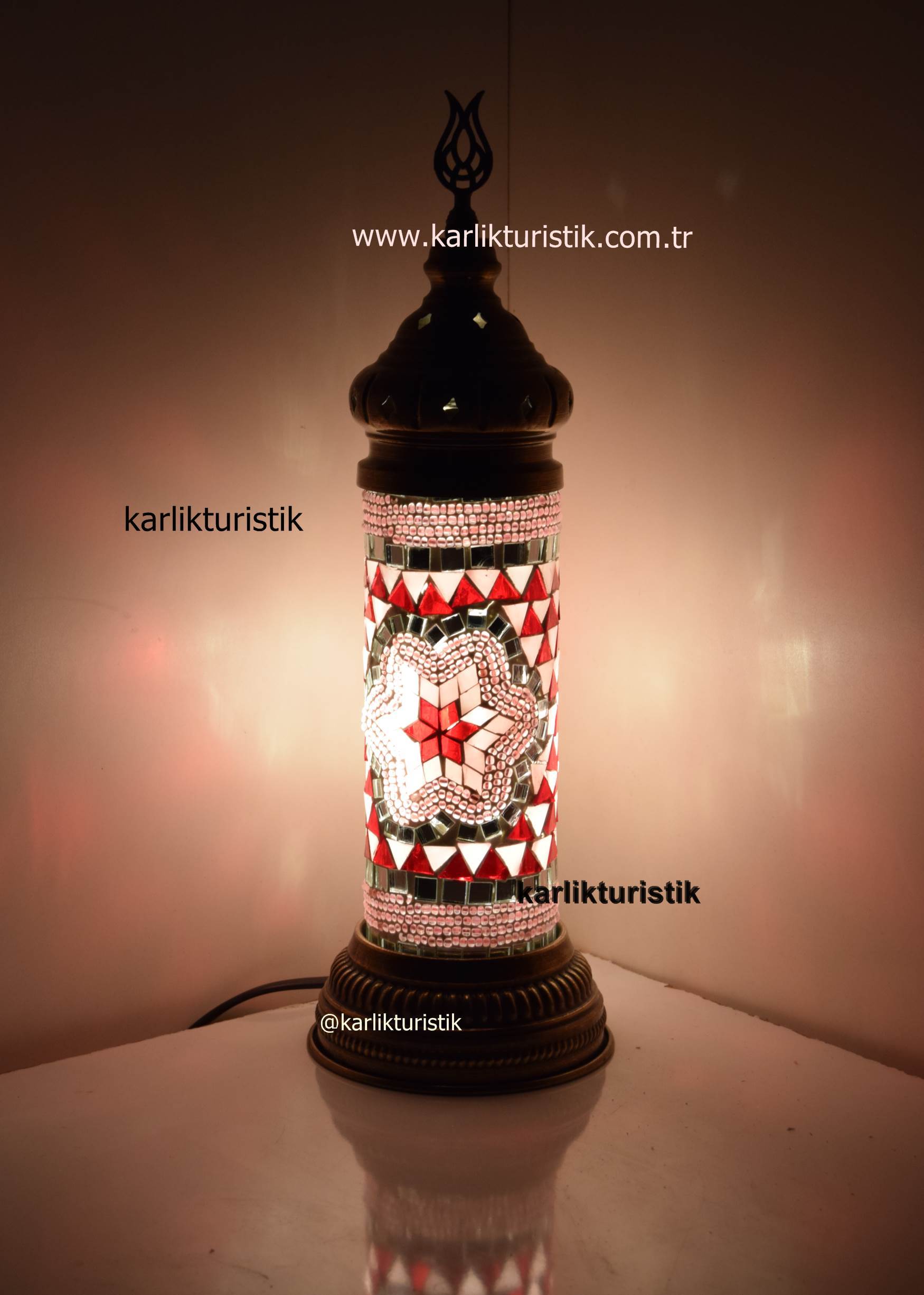 MOZAİK TÜRK LAMBALARI,OTANTİK HEDİYELİK TÜRK LAMBASI17