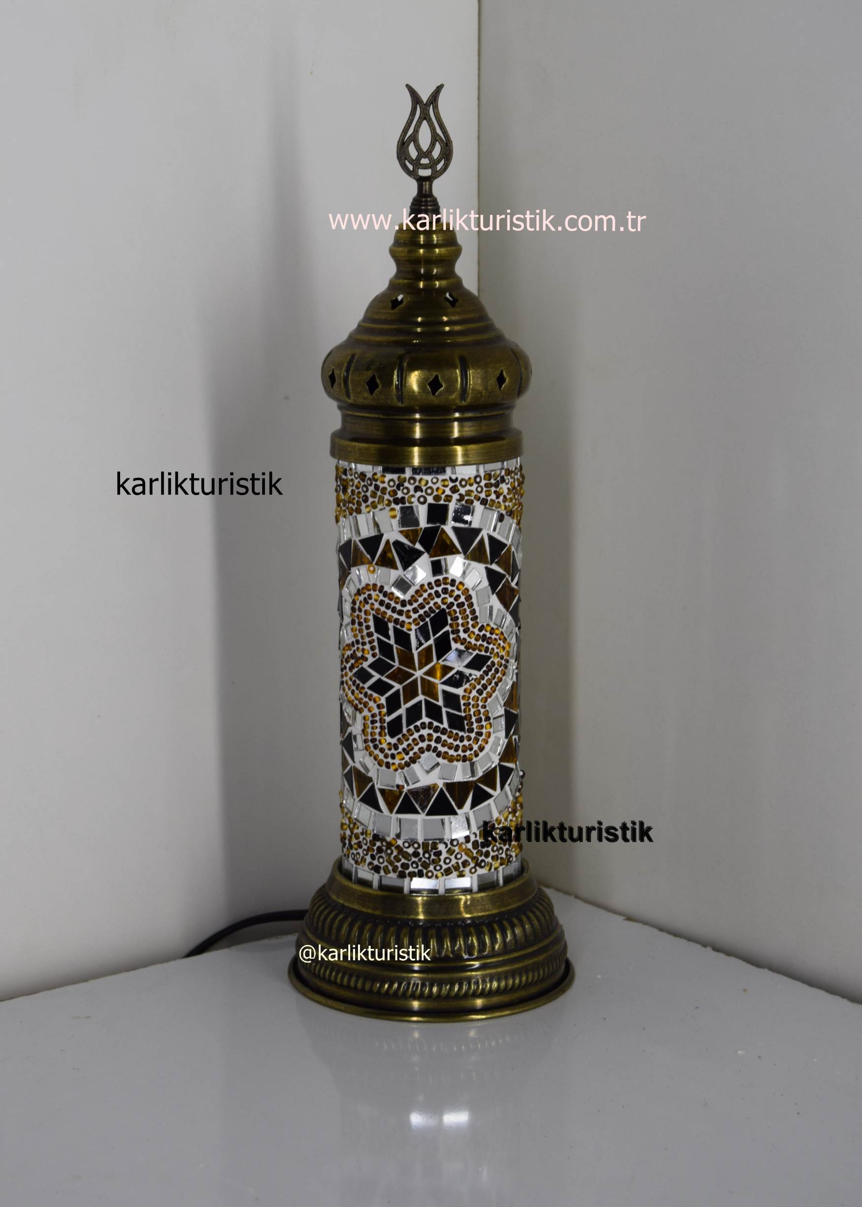MOZAİK TÜRK LAMBALARI,OTANTİK HEDİYELİK TÜRK LAMBASI20