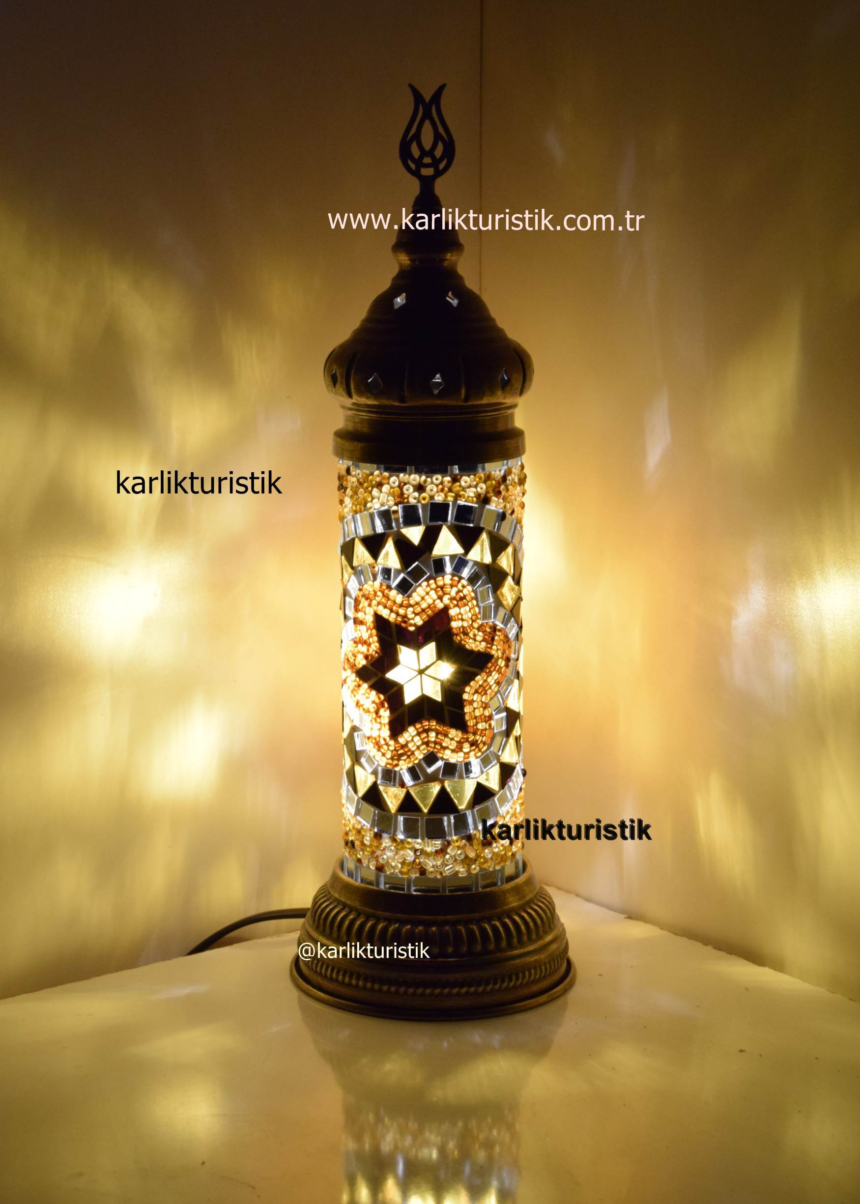 MOZAİK TÜRK LAMBALARI,OTANTİK HEDİYELİK TÜRK LAMBASI21