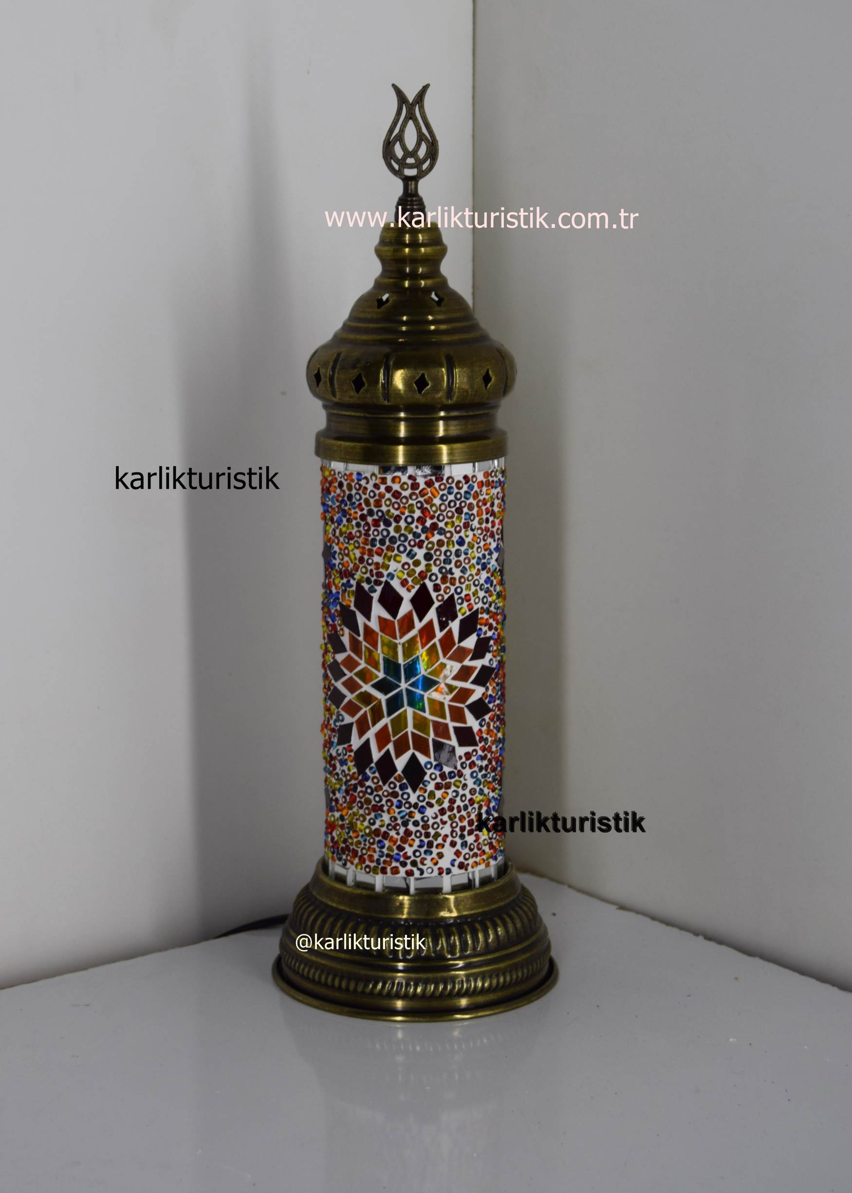 MOZAİK TÜRK LAMBALARI,OTANTİK HEDİYELİK TÜRK LAMBASI23